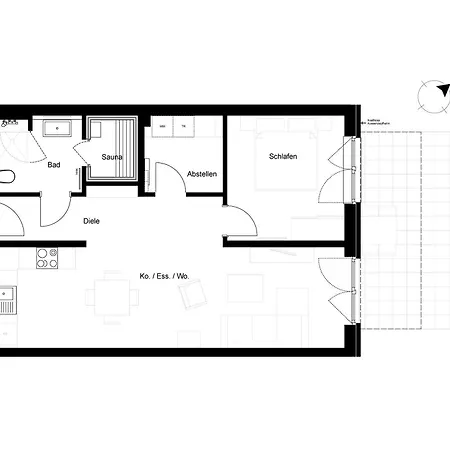 Herz Von 5 Mit Terrasse Und Sauna *